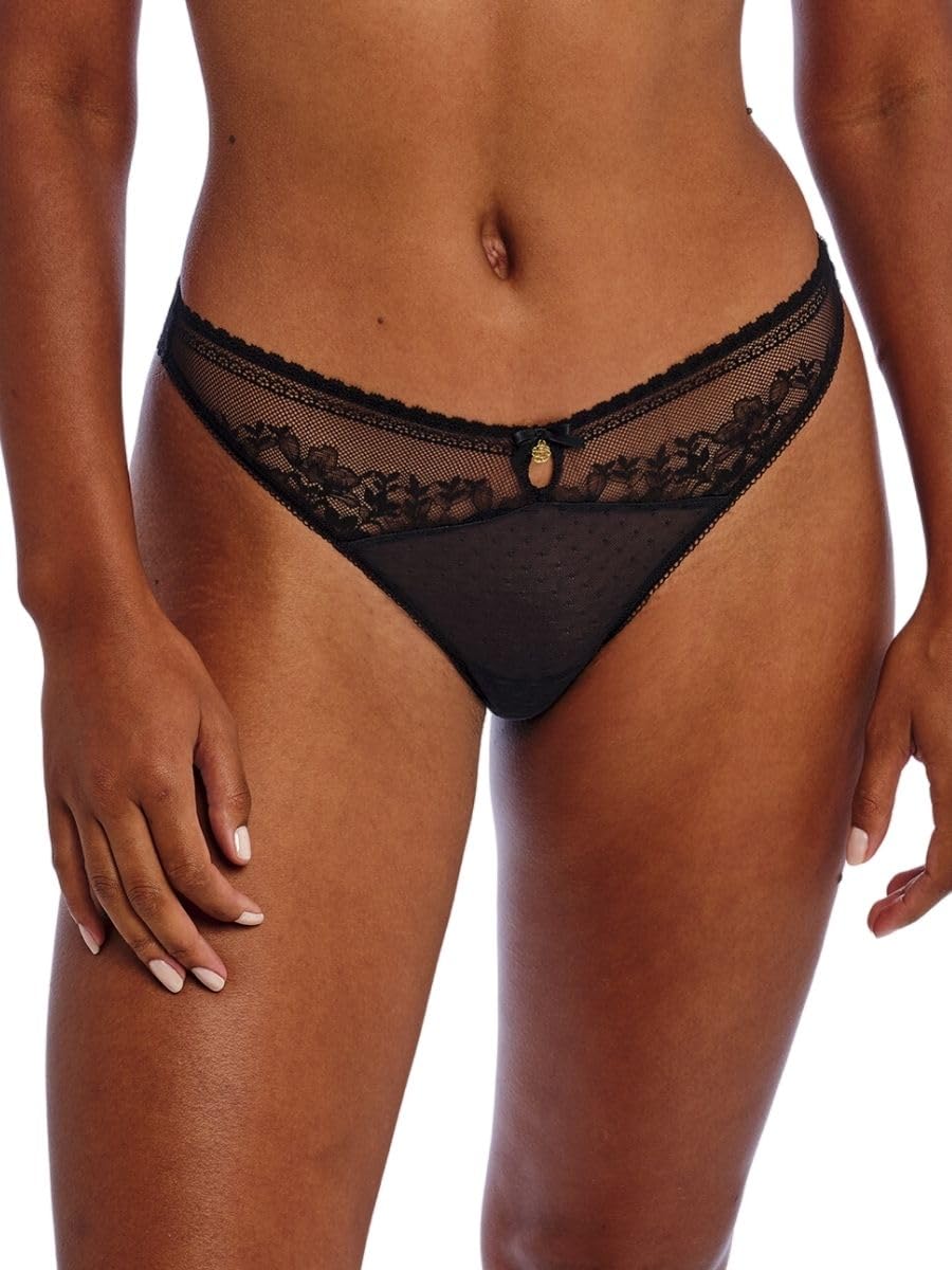 Freya Women's Sydnie Brazilian Brief - Black - Size 12