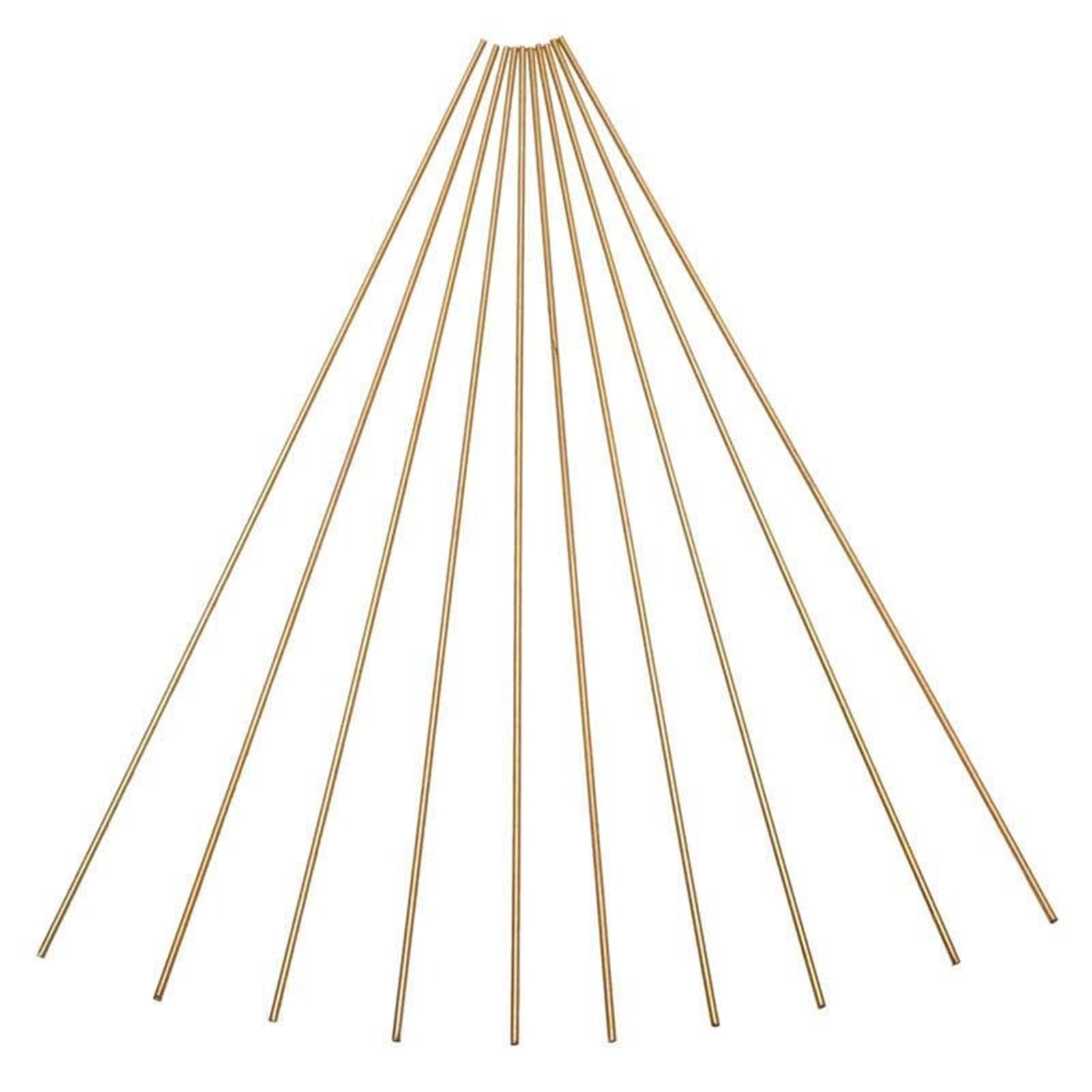 Alambre de Soldadura Electrodo Cubierto de latón 30 Unidades for reparación de Soldadura de Cobre, aleaciones y Hierro Fundido Gris.