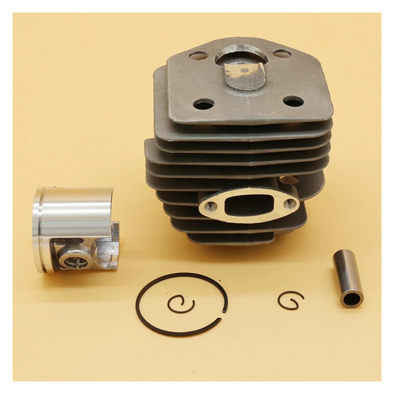 Zestaw tłoka cylindra 45 mm pasuje do pił łańcuchowych Husqrvan 154 154XP 254 254XP do pił ogrodowych, część zamienna 503503903 503503901