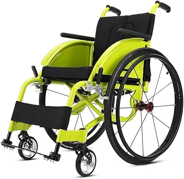 MU Wheelchair Sports, Fold Lightweight Aluminum Alloy Quickly Remove The Rear Wheel Powerful Suspension Tires Disabled/Elderly Outdoor Travel Trolley Scooter