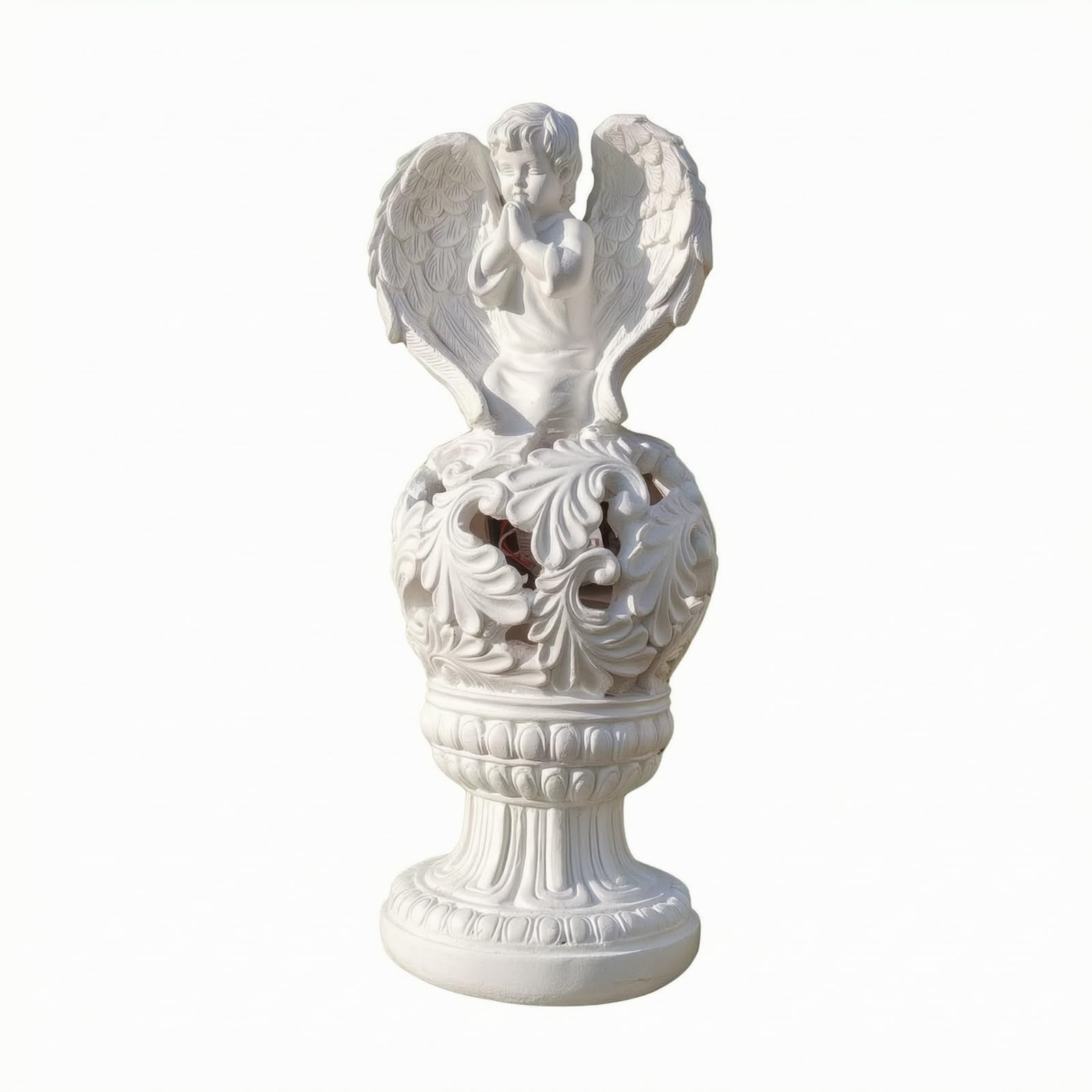 rockible Statue d'ange Inspirant Décoration | Délicat, Ange Protecteur, Paisible, Ornement, pr Patio, Mariage, Ange Mâle