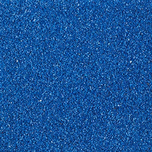 Farbsand, Dekosand, Blau, 0,5mm, 1kg im Beutel, (1,95€ / kg) Season