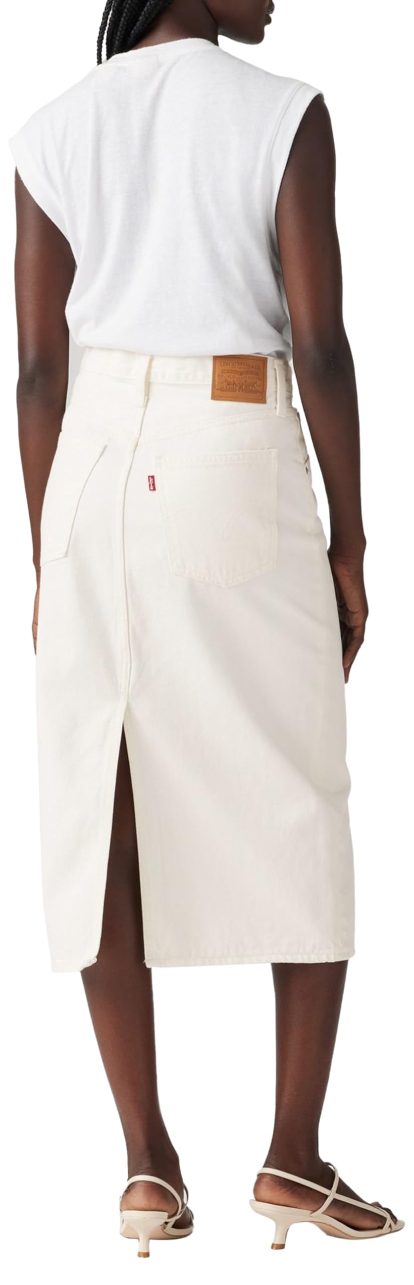 Levi's High Rise Back Slit Skirt Mujer
