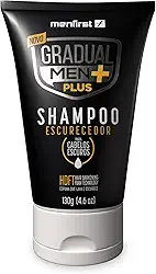Shampoo Escurecedor de Cabelo Gradual Men PLUS - Potente e Rápido - Escuro - 1.3E+2 ml