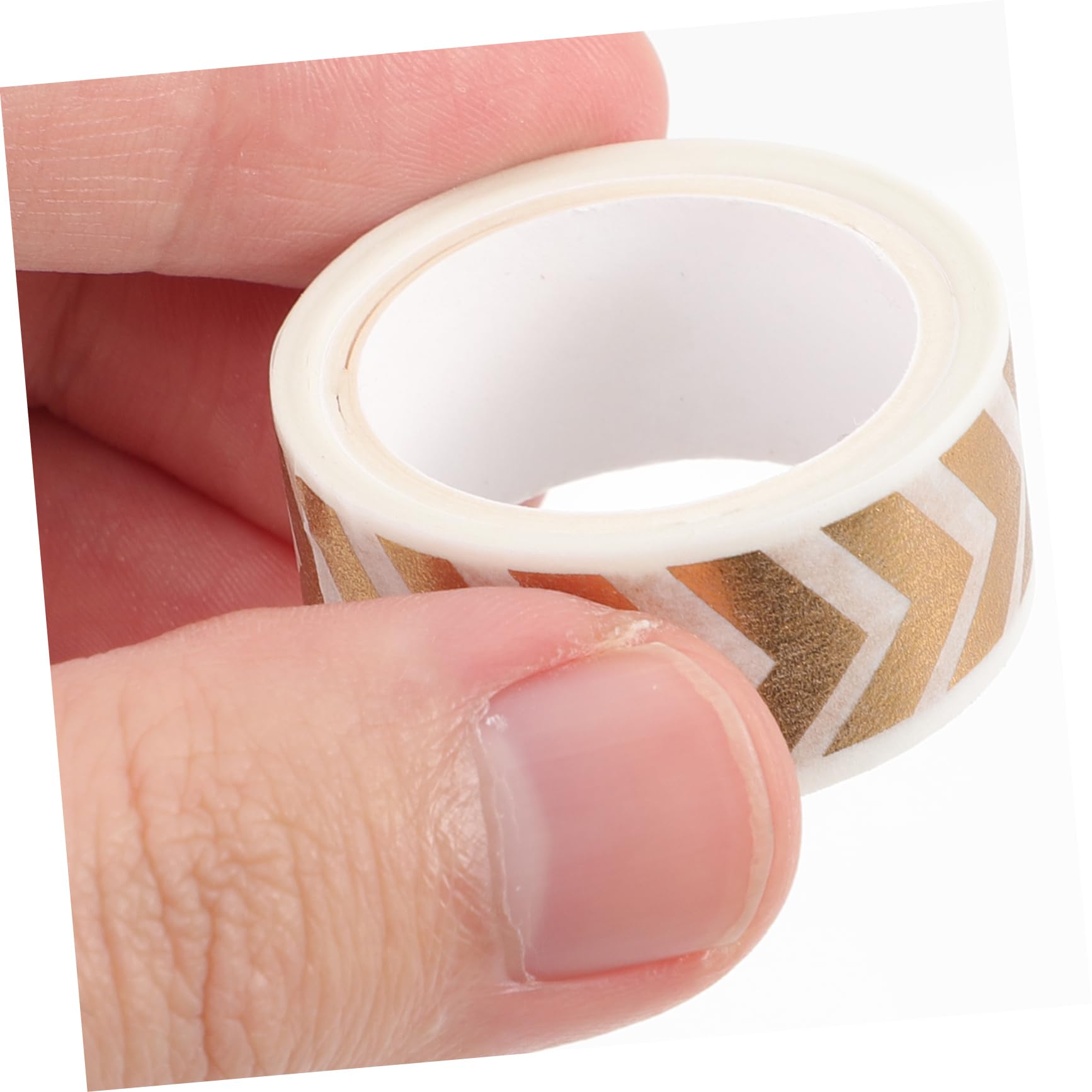 STOBOK 40rotoli Nastro Washi Decorativo Con Motivi Dorati Per Scrapbooking e Diari Adesivi Per Progetti Fai Da Te Decorazioni Per Regali e Album Fotografici