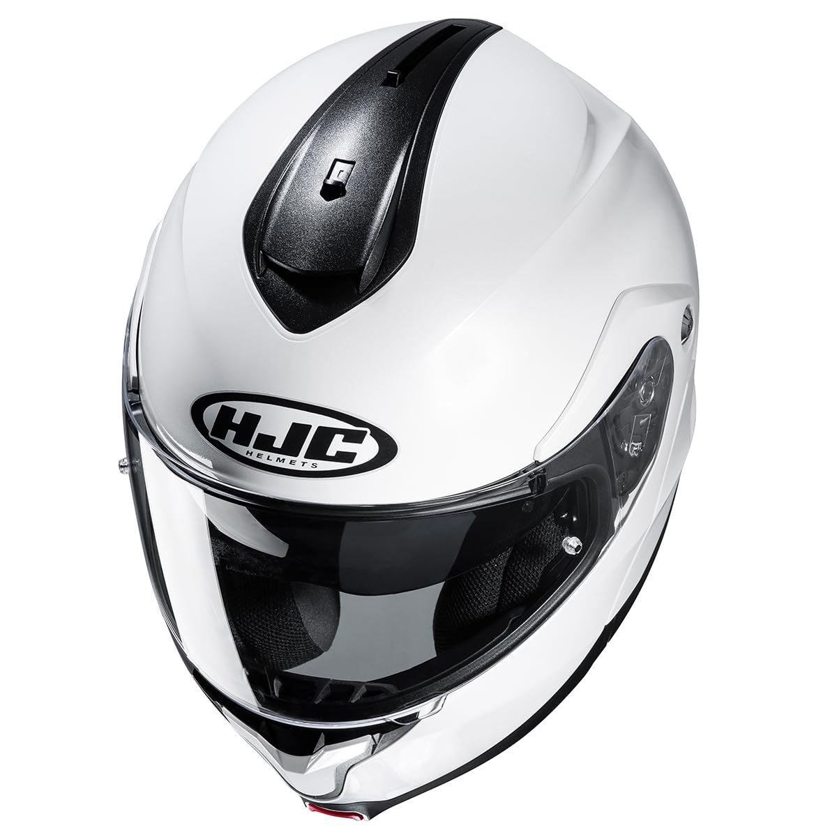 HJC, Casco Moto Modulare C91N SOLID Pearl White, L