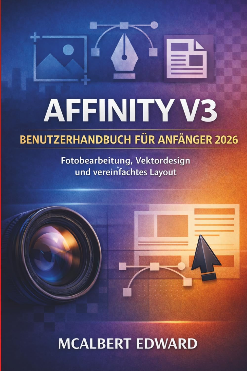 AFFINITY V3 BENUTZERHANDBUCH FÜR ANFÄNGER 2026: Fotobearbeitung, Vektordesign und vereinfachtes Layout