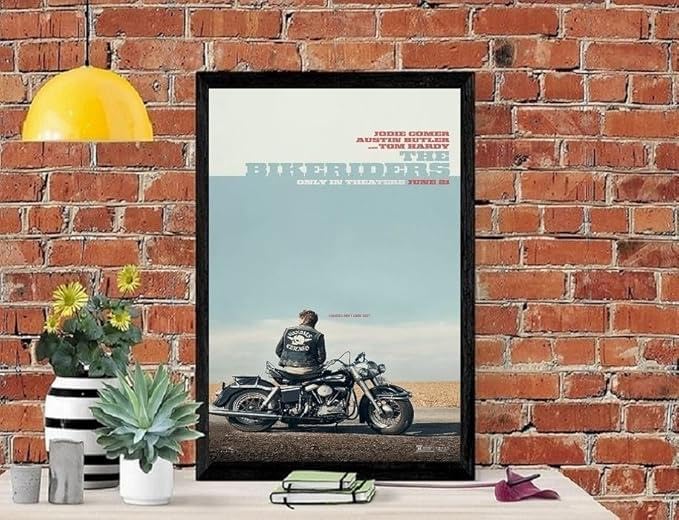 Amazon.co.jp: 映画ポスター ザ バイクライダーズ オースティン