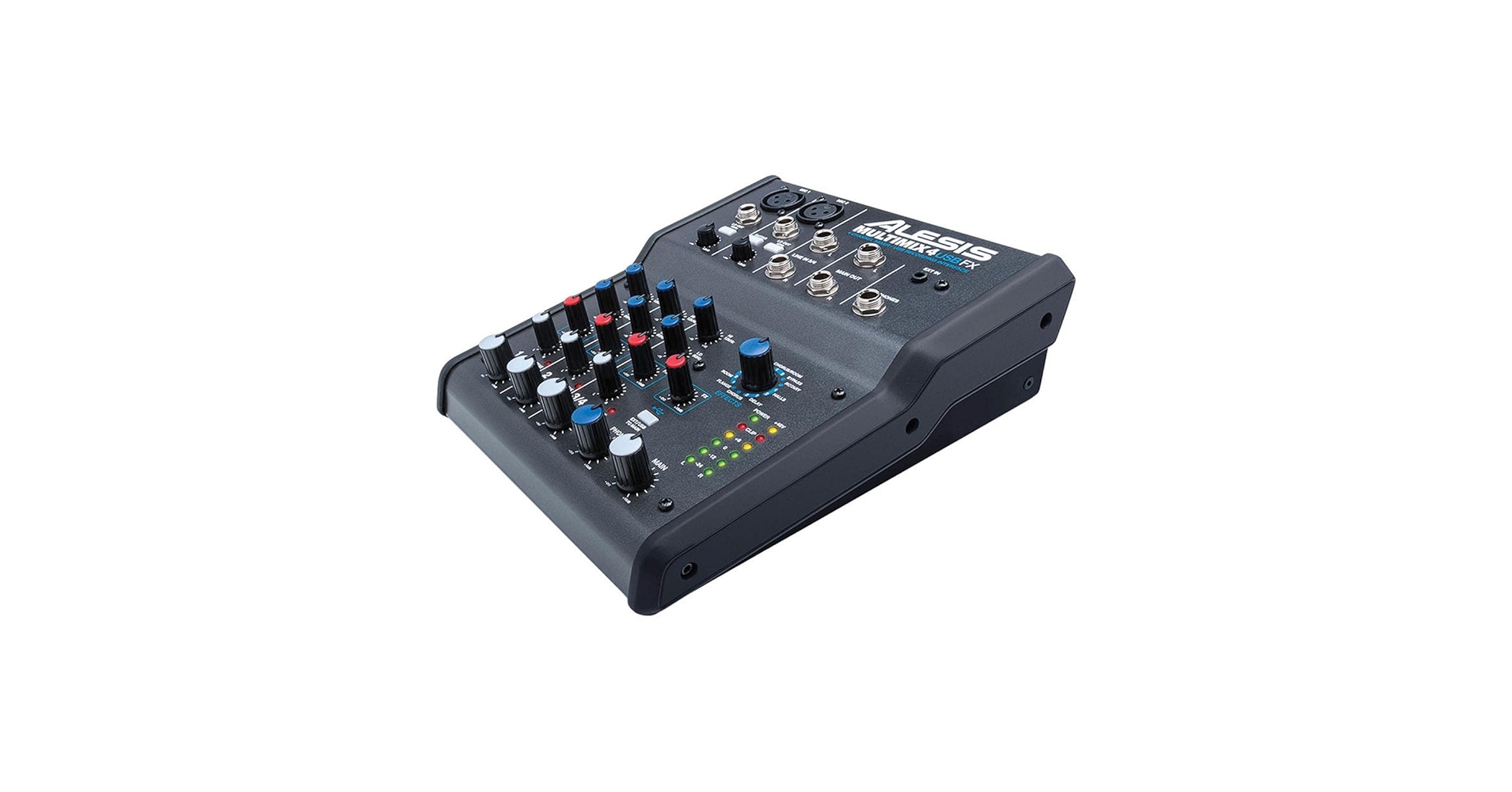 Amazon.com: Mezcladora de 4 canales Alesis Multimix 4 USB FX