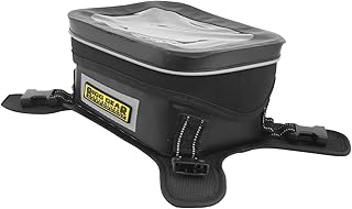 Nelson Rigg Waterproof Hurricane Dual Sport/Enduro Tank Bag, Black/Grey