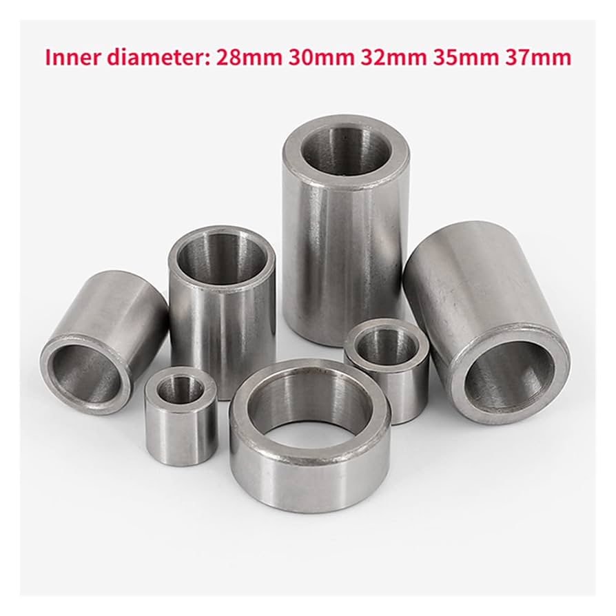 Uxcell 35x39.5x35mm Flanged Sleeve  Plain  Bearings Wrapped Oilless Bushings 2 Pack