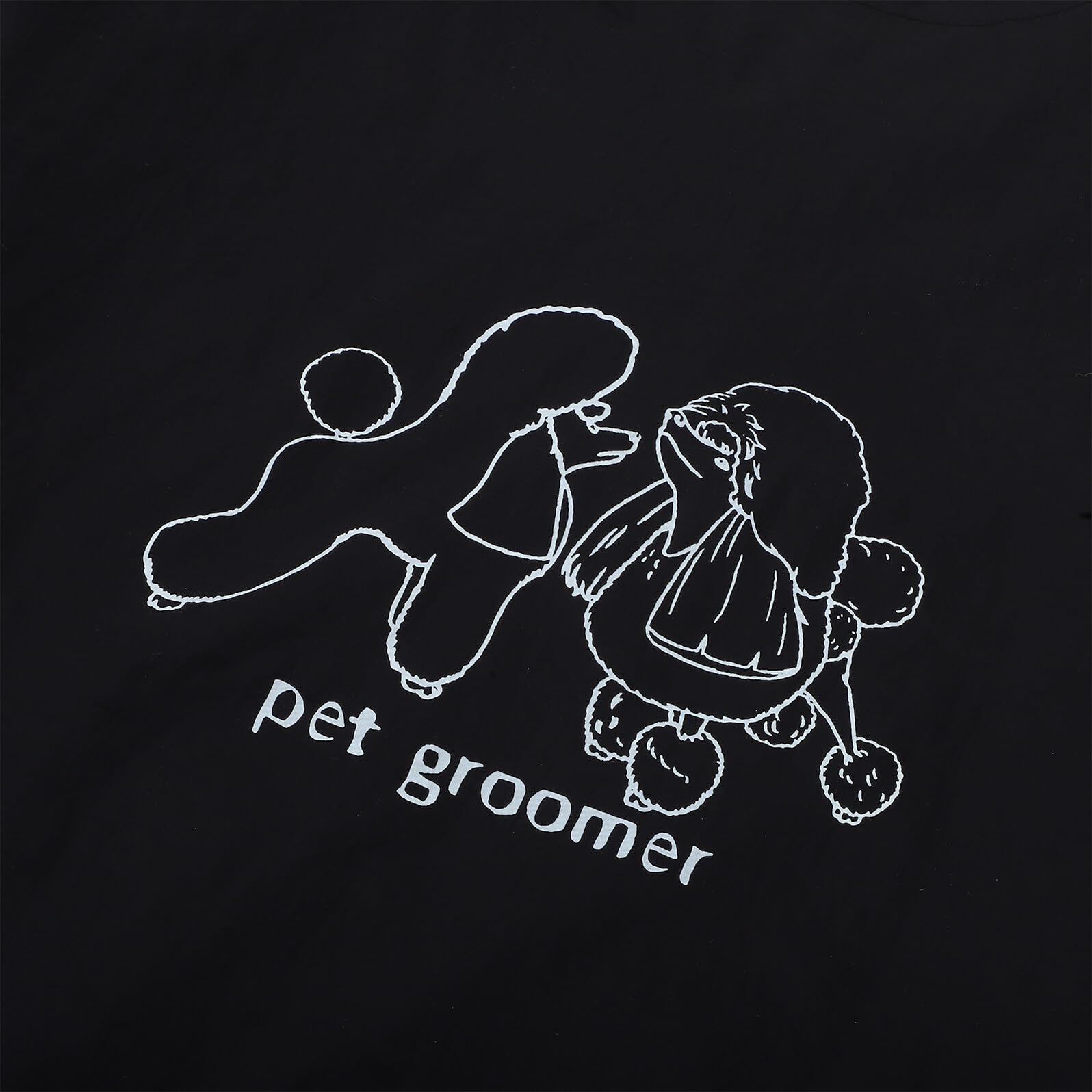 Blouse de Toilettage Imperméable et Antistatique pour Hommes et Femmes, Polyester Respirant, Manches Courtes, Taille XL, pour Salon de Toilettage Animaux
