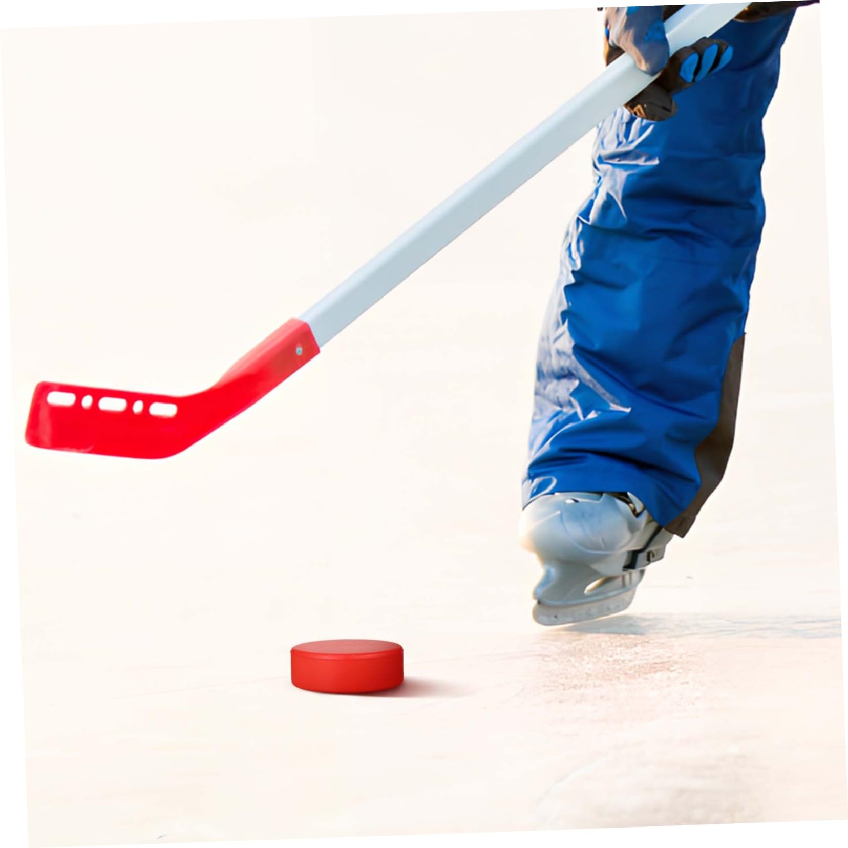 VANZACK Palet Rondelles De Hockey Oranges Mousse De Rondelles De Hockey sur Glace De Rondelles De Hockey Rondelle De Hockey De Rue Balles De Hockey Rouge Unité Centrale