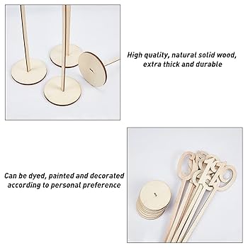 Amazon | SUPERDANT 座席札 座席番号 木製 テーブル番号 数字 1