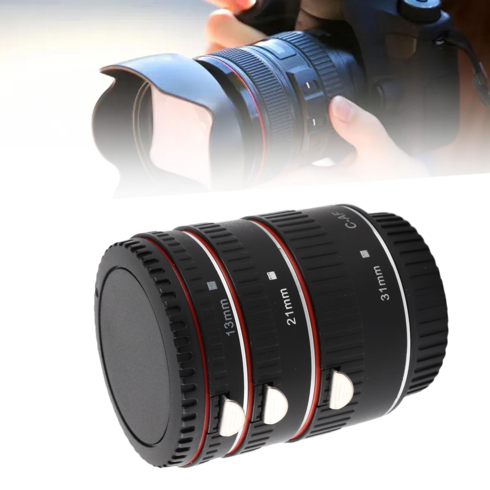 Sorandy Auto Focus Makro Zwężka Przedłużająca, Kompatybilna z Mocowaniem