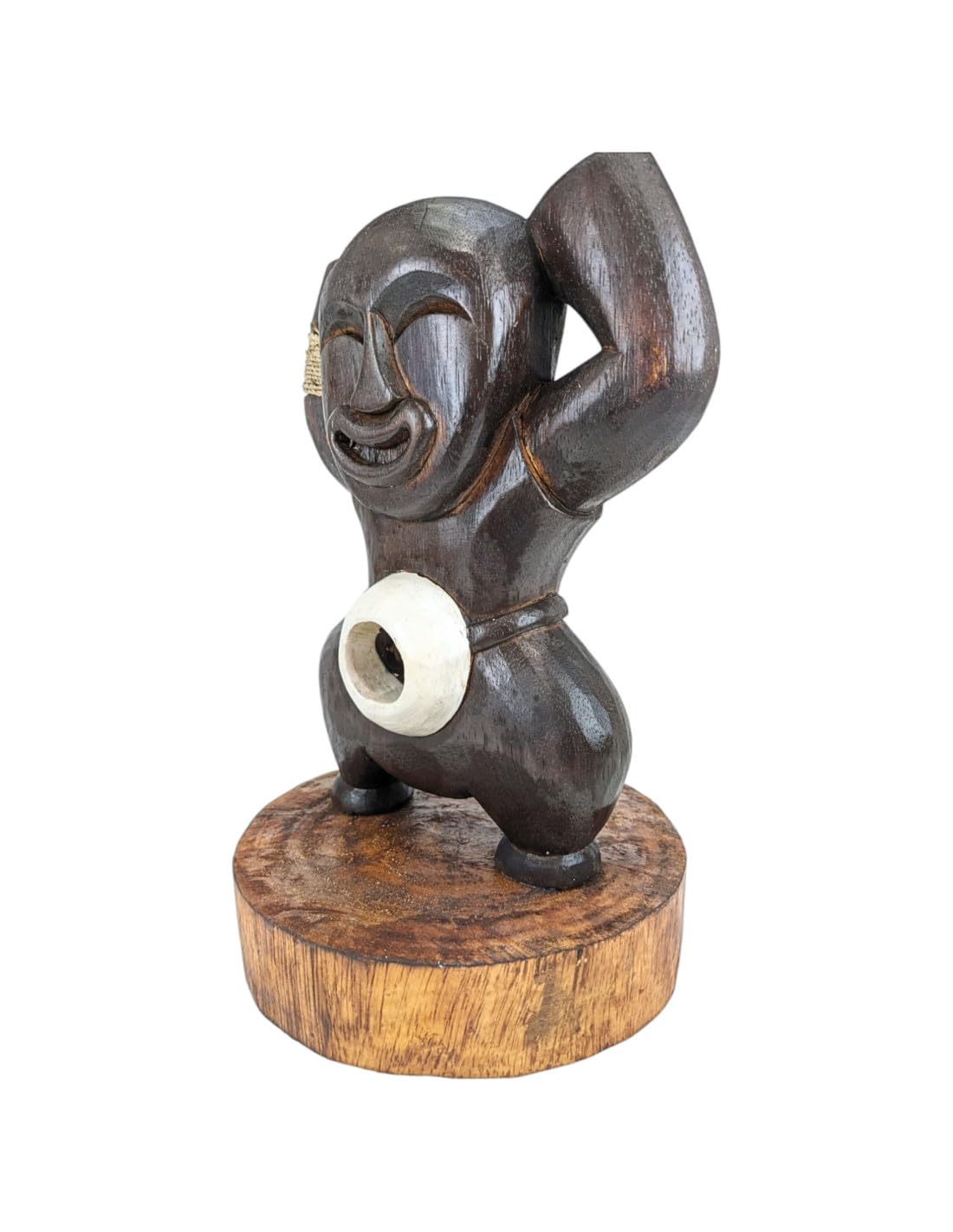 Coco Papaya Totem Ethnique Koh Chang en Bois 30cm