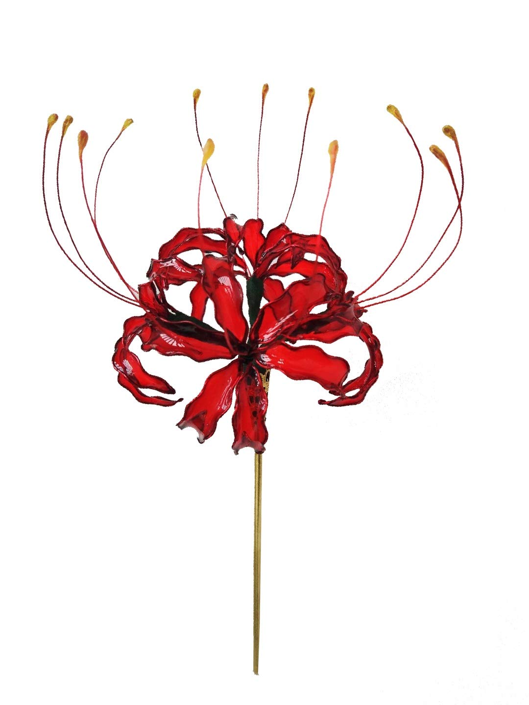 彼岸花 曼珠沙華 手鞠 和飾り Amazon.co.jp: bardsxgfg(あき) かんざし