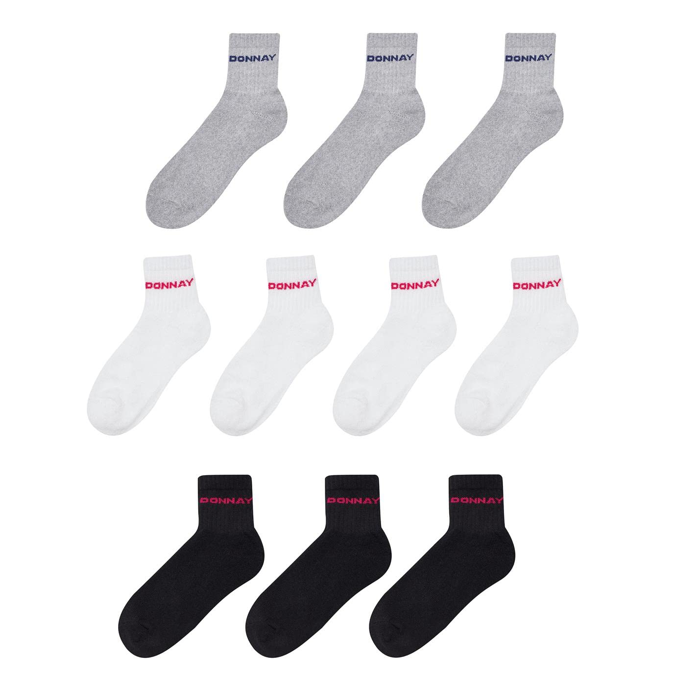 Donnay Kids 10 Pack Quarter Socks Junior