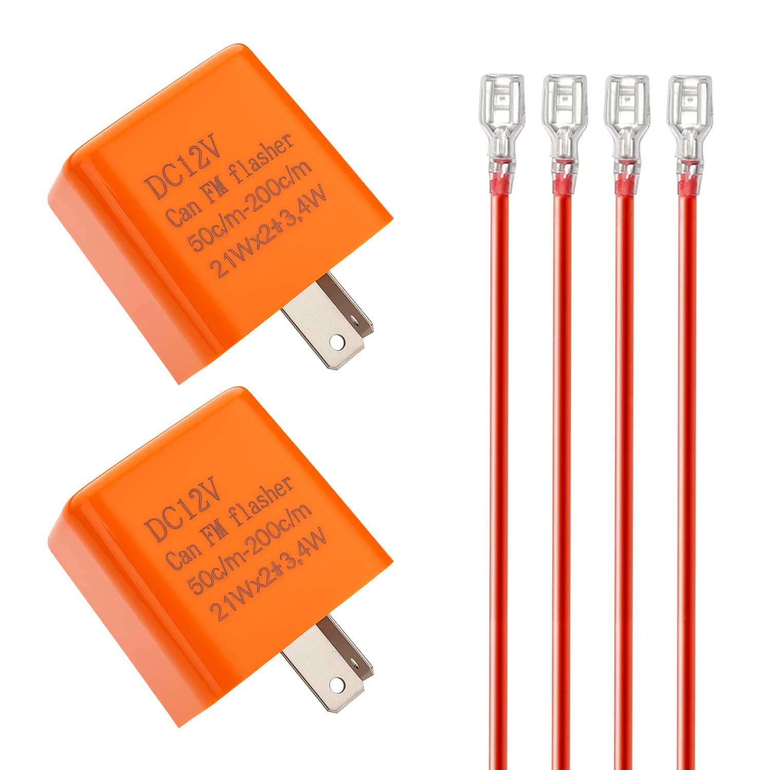 Relè Lampeggiante a LED Lampeggiatore 12V 24V 3-PIN Relè Lampeggiante Elettronico Regolabile per Appassionati di Veicoli per Motociclette e Meccanici di Auto e Moto