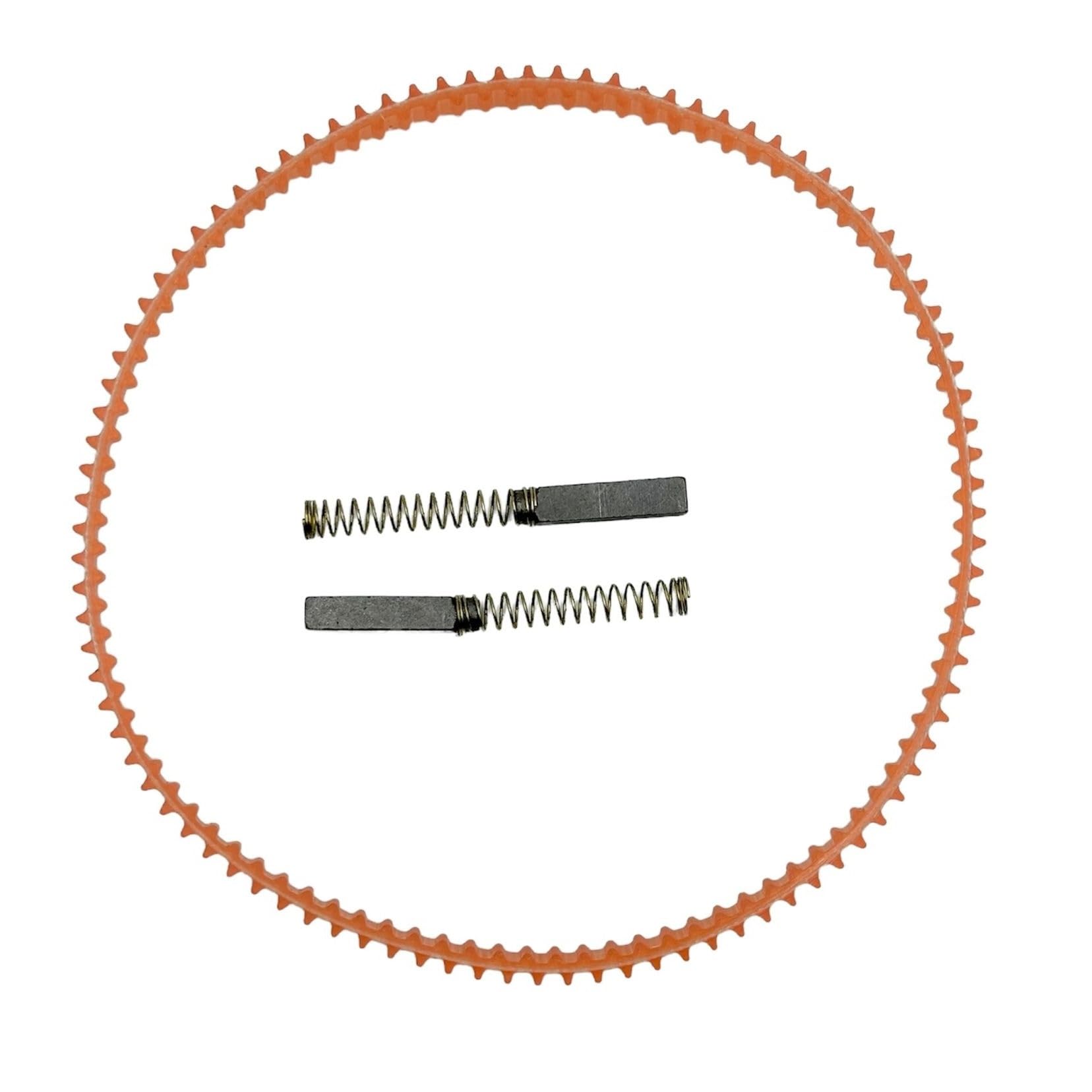 Zenith Nylon and Carbon Sewing Machine Motor Nylon 4 Belt and 8 Carbon Set for Domestic Sewing Machine Motors (Size 115 mm / 4.5 Inch Diameter, Orange) — Amazon image 7