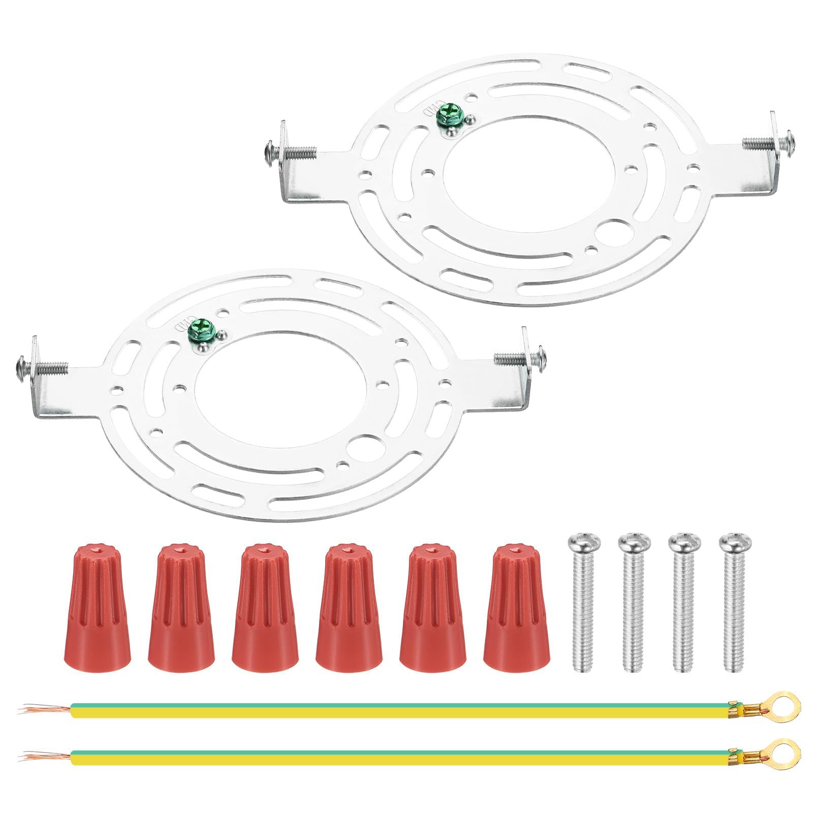 TOP-VIGOR 2Sets Universal Light Fixture Mounting Bracket Kit