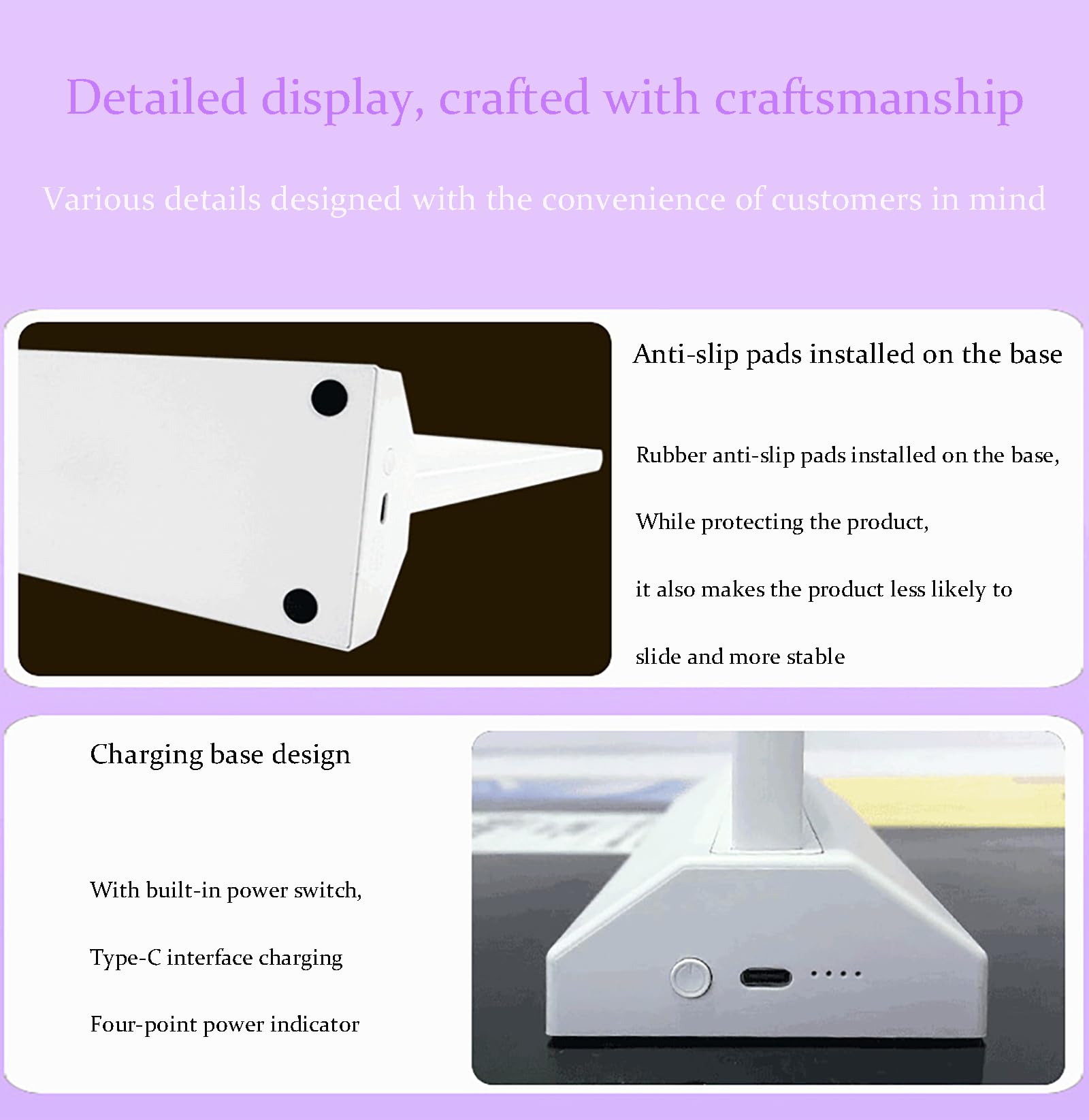 Caja de luz LED Delgada Soporte for Letrero de Caja de luz LED, Pantalla publicitaria de Doble Cara con Base, Soporte for menú de póster Recargable Tablero de menú retroiluminado por LED