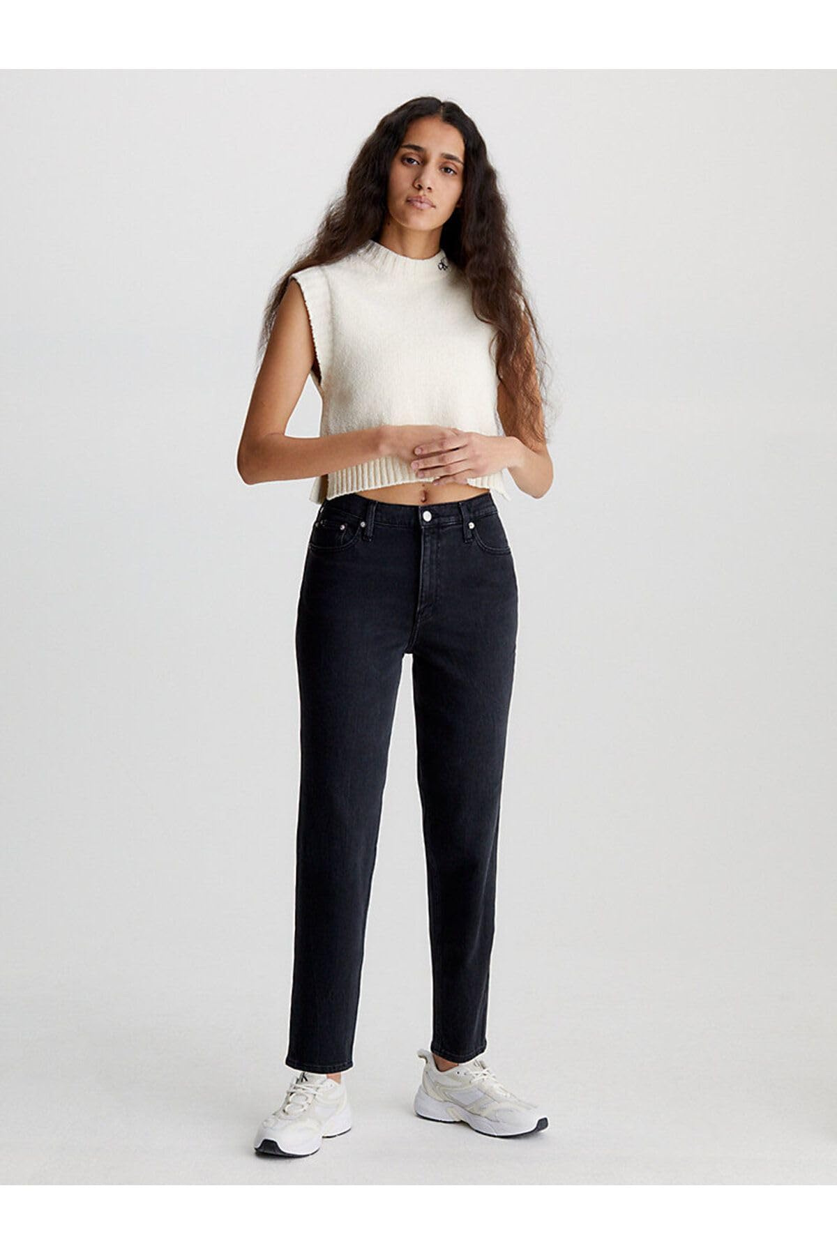 Calvin Klein Jeans Mom Jean J20j221659 - Stożkowy Kobiety