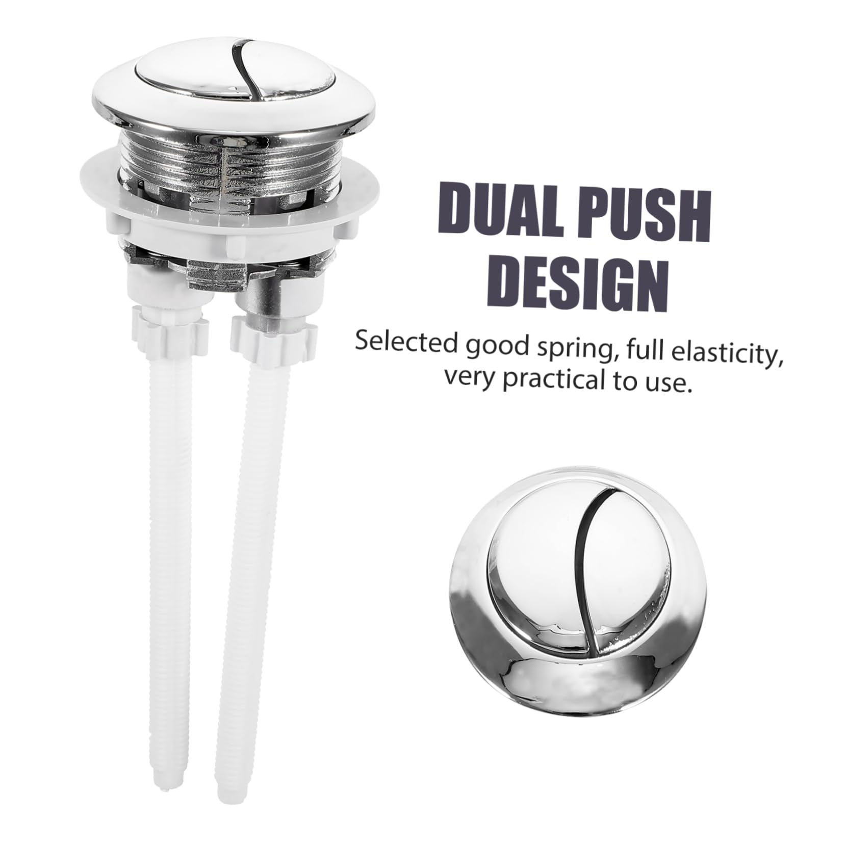 PULSANTE SERBATOIO WC, Pulsante Bagno-WC, Serbatoio WC, Doppio Pulsante - Foto 10