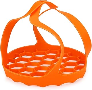 Zwini Pentola a Pressione Sling Silicone Bakeware Lifter Supporto per Uova in Silicone con Manico Silicone Pentola Calda per pentola istantanea 6 / 8Qt
