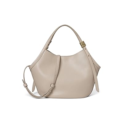 Kate Spade New York Deco Fine Grain Leather Small Tulip Tote Tote Handbags Quartz Pebble