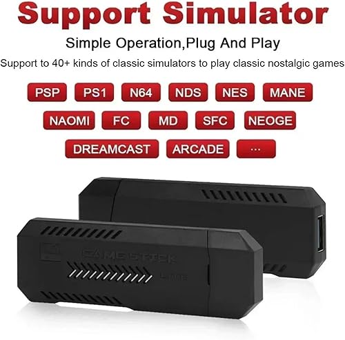 Miniatura 5 de Game Stick 256G 4K HD Consola de videojuegos Doble Inalámbrico 2.4G Controlador Retro Consola