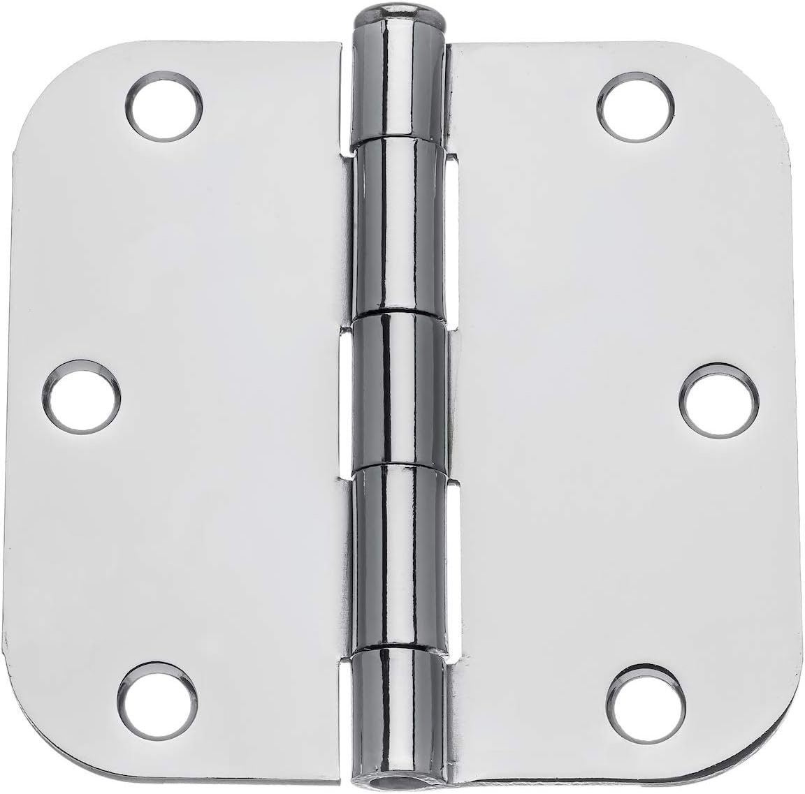 Dynasty Hardware 3-1/2" Door Hinges 5/8" Radius Corner, Polished Chrome (36 Pack) Dynasty Hardware 3-1/2" Door Hinges 5/8" Radius Corner, Polished Chrome (36 Pack)