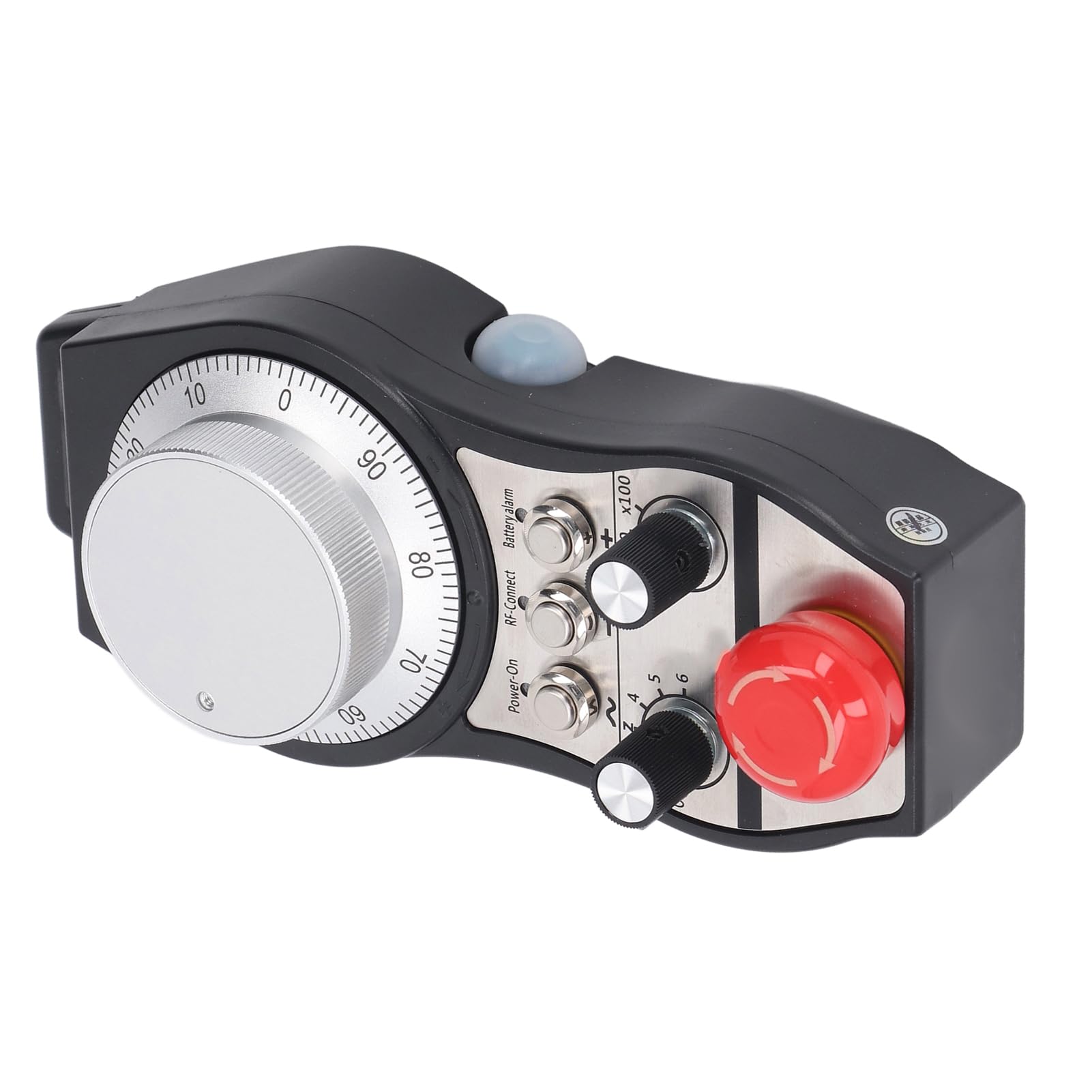 Garosa Controlador de Volante Controlador CNC de 6 Ejes con Alcance Inalámbrico de 60 M Puerto MPG de Potencia de Transmisión 10DBM para Máquinas CNC Compatible con FANUC
