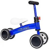 Bicicleta Andador Tico-Tico De Equilíbrio Sem Pedal Infantil 4 Rodas