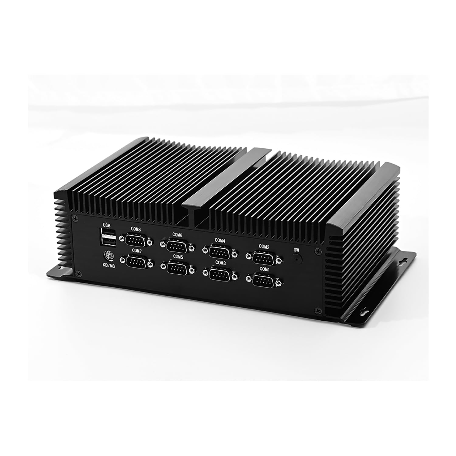 Alder Lake 12th i7 8 Core 1255U industrail PC, Fanless PC, IPC with 32G RAM 1T SSD 6 COM, 3 HDMI, 2 GBE, GPIO, USB WiFi Included