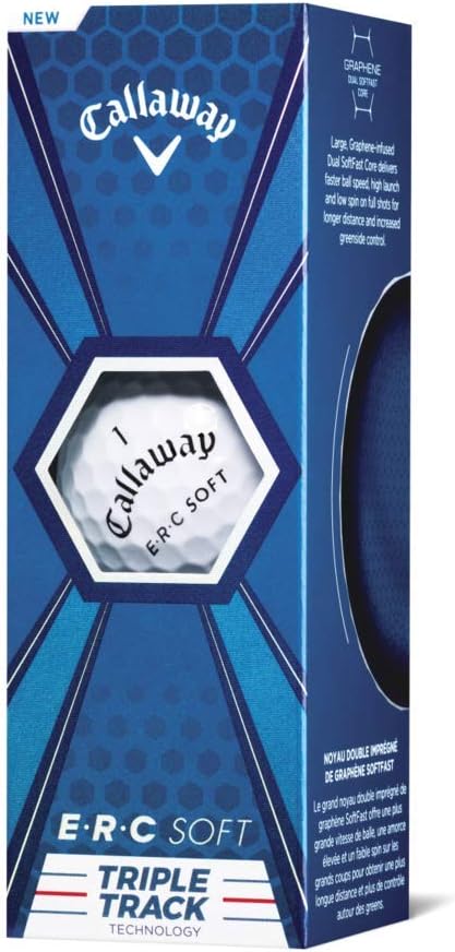 Callaway 2019 ERC Soft Triple Track Golf Balls 12, Prior Generation