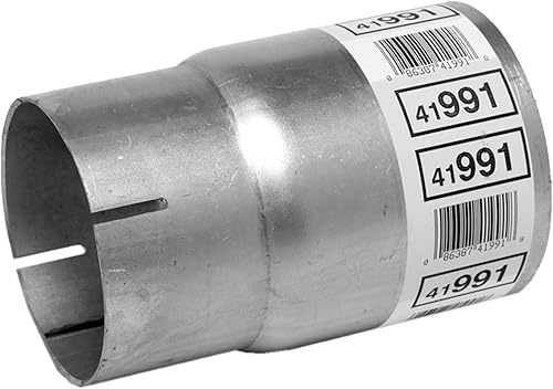 Walker Tubo de reducción de escape 41991 para servicio pesado 3.5 pulgadas de entrada (ID) salida de 4 pulgadas (OD)