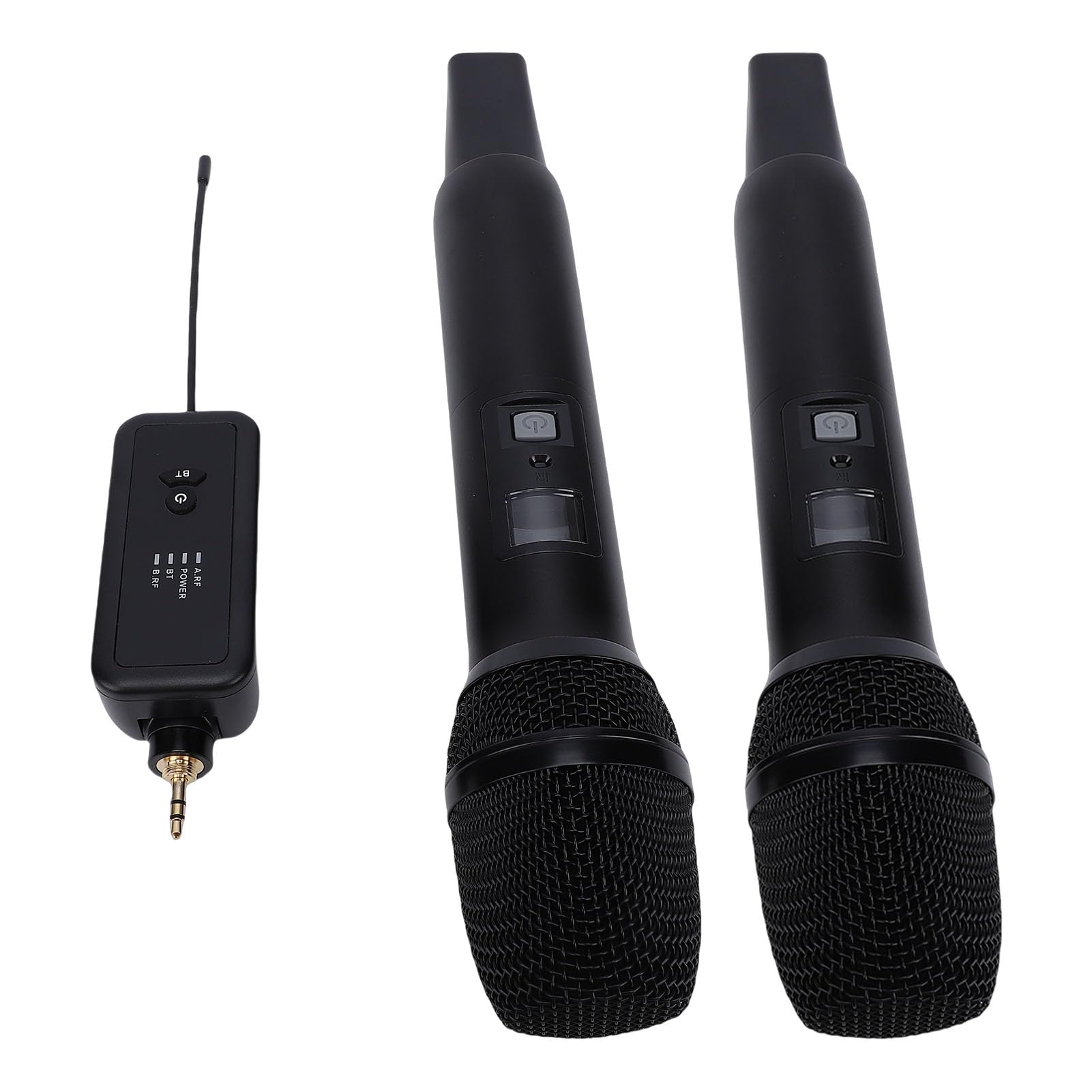 Microfonico Portatile Wireless, Microfono Dinamico, Microfono per Voce Chiara con Design Leggero e Portatile, Ideale per Karaoke, Streaming Live, Riunioni e Spettacoli all'aperto