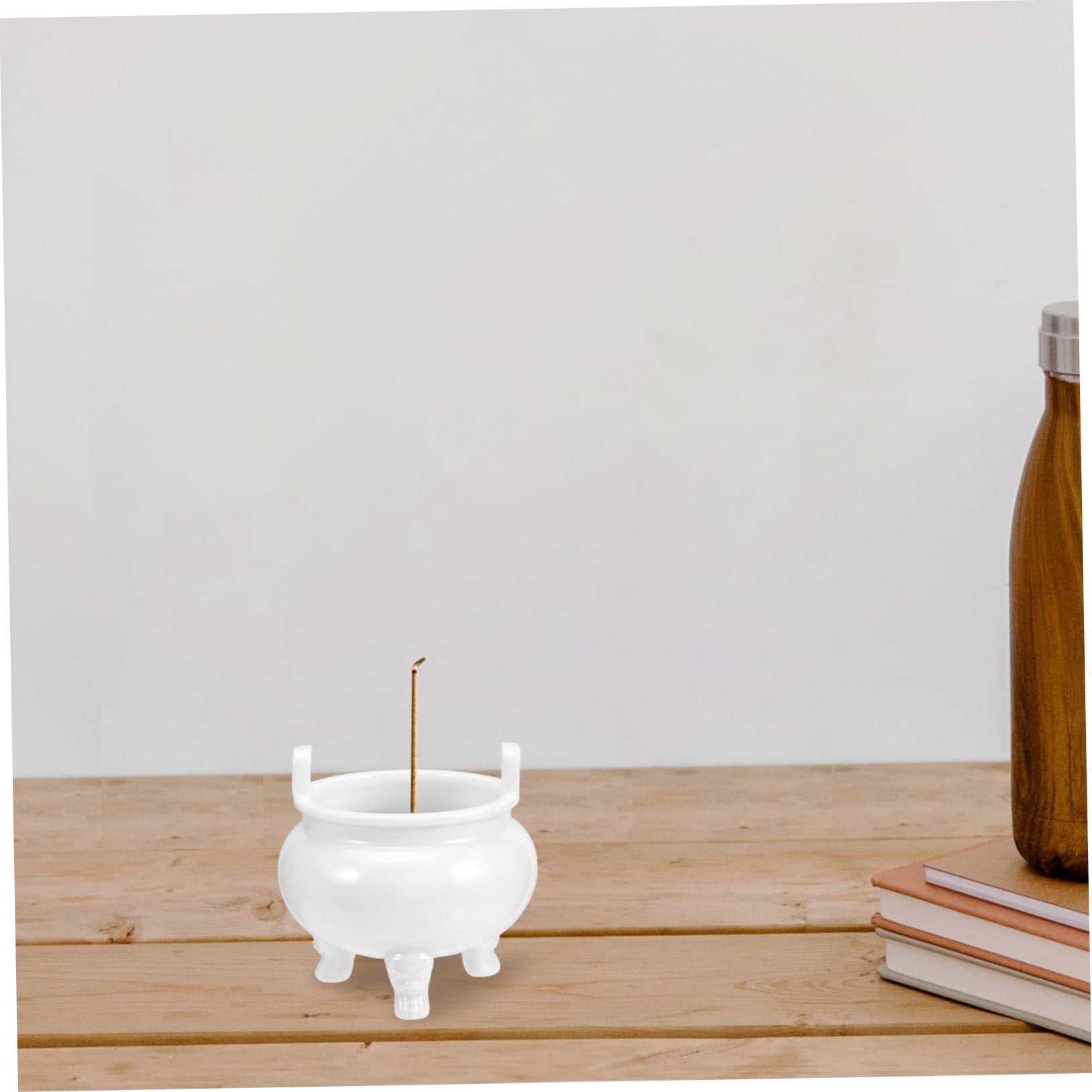 HJMMHX 4 szt. Kadzielnica ceramiczna kadzielnica w stylu chińskim uchwyt na kadzidło na kije Home Decor meble na stół