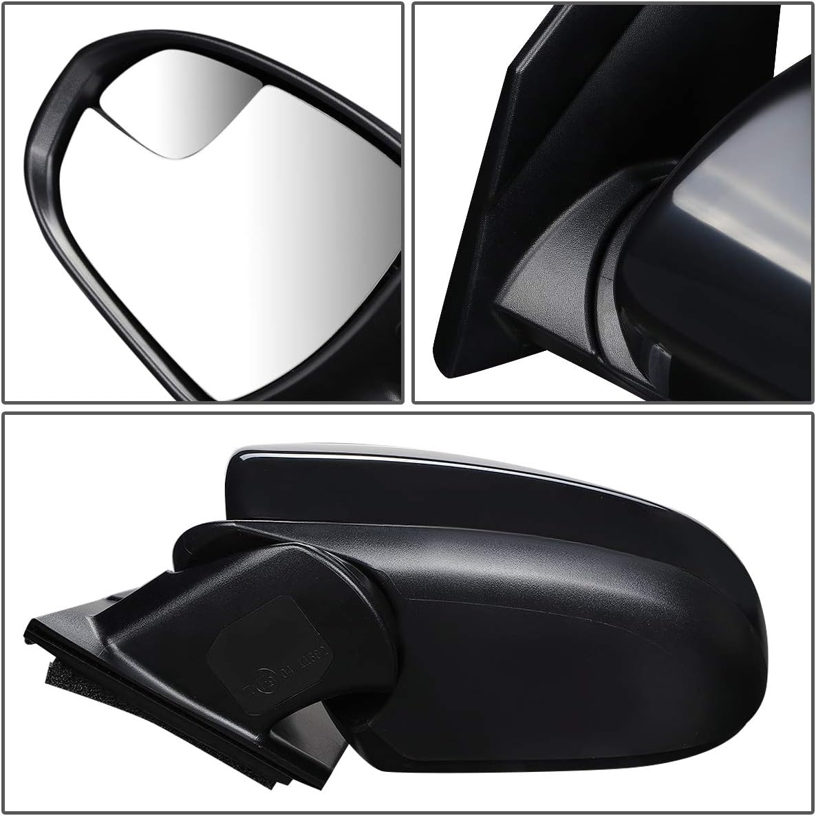 Auto Dynasty HY1320246 OE Style Powered+Heated+Spotter Glass Driver/Left Side View Door Mirror Compatible with Tucson 16-18