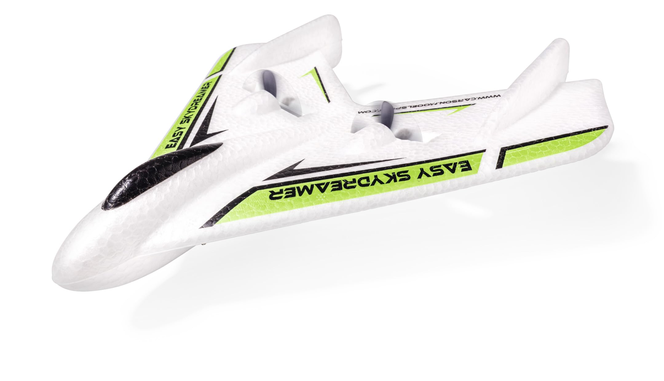 Carson 500505035 Easy Skydreamer 2,4 G 100% RTF Vert – aéromodèle télécommandé, Avion RC, modèle Robuste RTF (Ready to Fly) pour débutants, avec Piles et télécommande