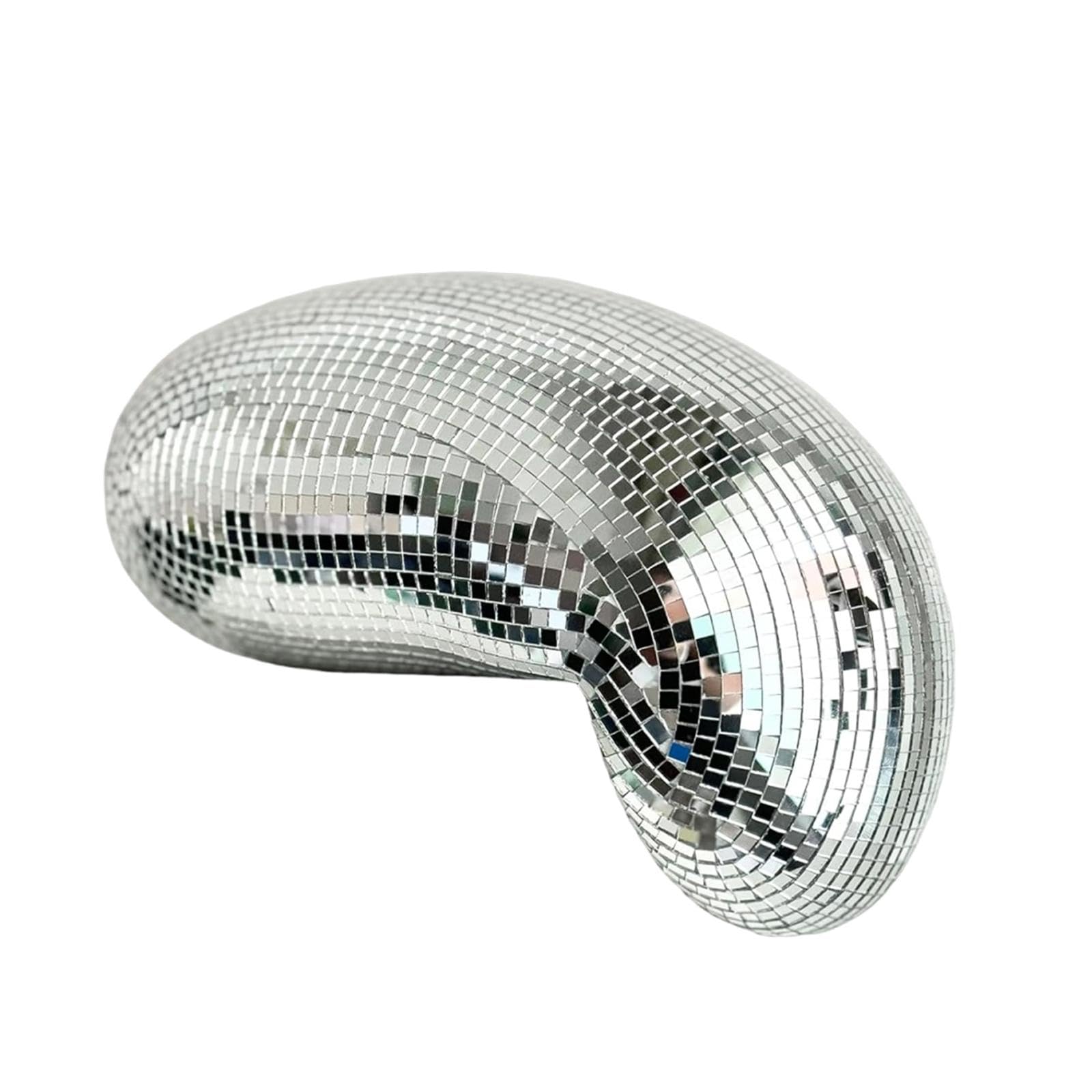 Bola de Discoteca derretida Decorativa, estética, Adorno único y Reflectante, para Oficina, Dormitorio, hogar y Vacaciones.