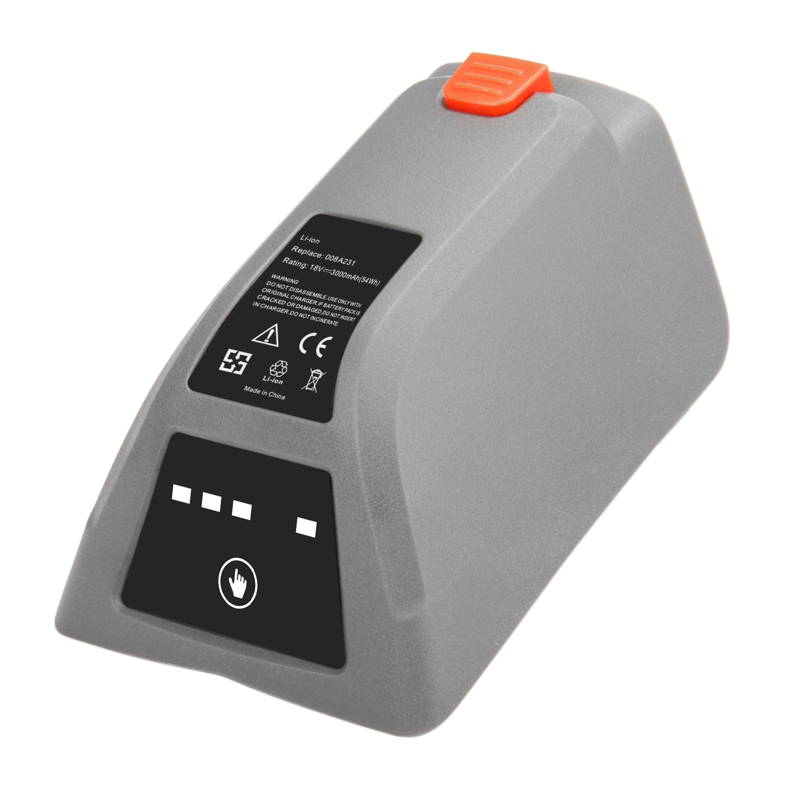 18 V 3000 mAh Li-Ion Akku für Gardena 8025-20 Ersatz für Gardena 008A231 Schlauchbox Comfort Wandmontage 35 automatische Li-elektrische Schlauchtrommel Wand-Schlauchbox 35 Roll-up