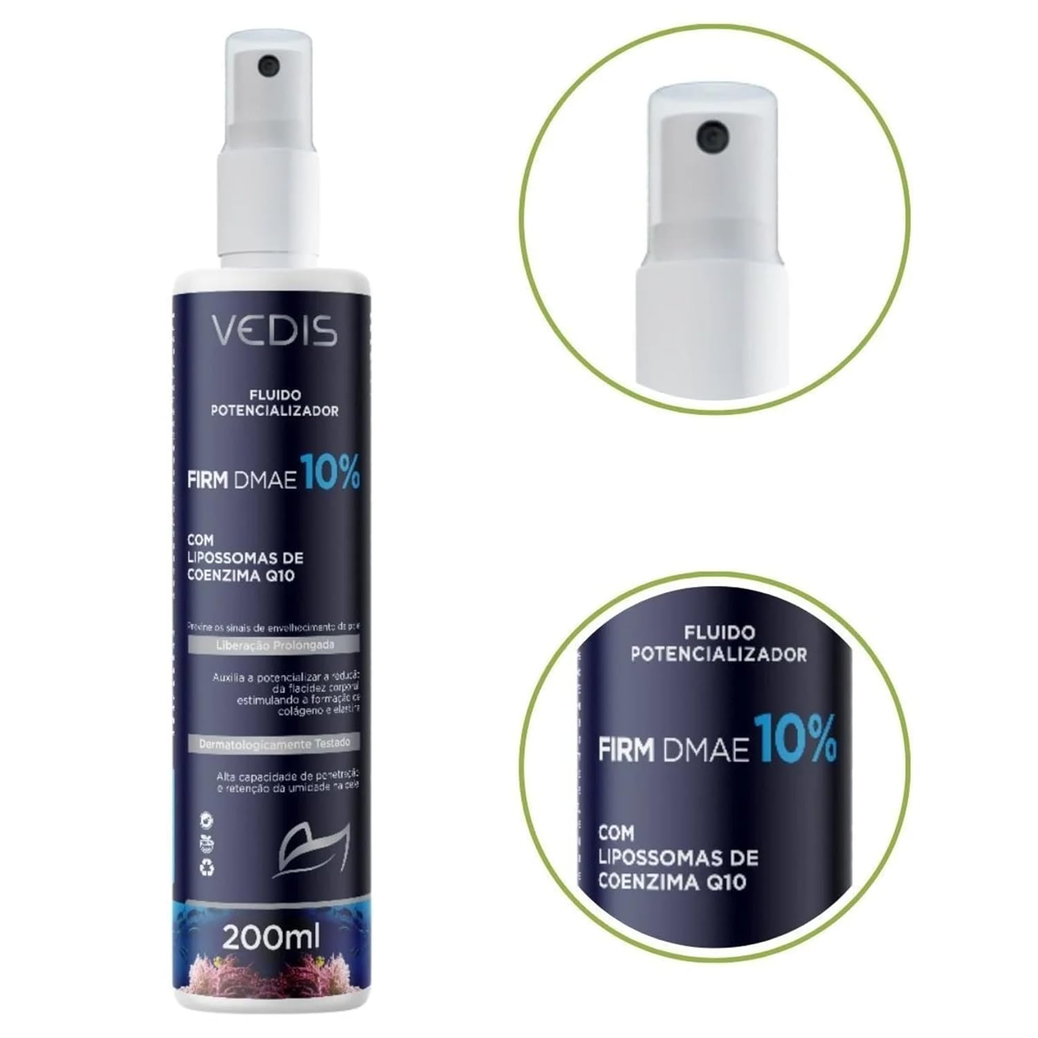 Fluido Firmador DMAE 10% Combate Flacidez Corporal Tonificação e Firmeza da Pele – Com Lipossomas de Coenzima Q10 – 200ml em promoção! Veja a oferta e mais achadinhos de Firmadores & Antiestrias 4 Hoje é o melhor dia para comprar Fluido Firmador DMAE 10% Combate Flacidez Corporal Tonificação e Firmeza da Pele – Com Lipossomas de Coenzima Q10 – 200ml com aquele preço maroto! Promoção! Aproveite a oferta! 4