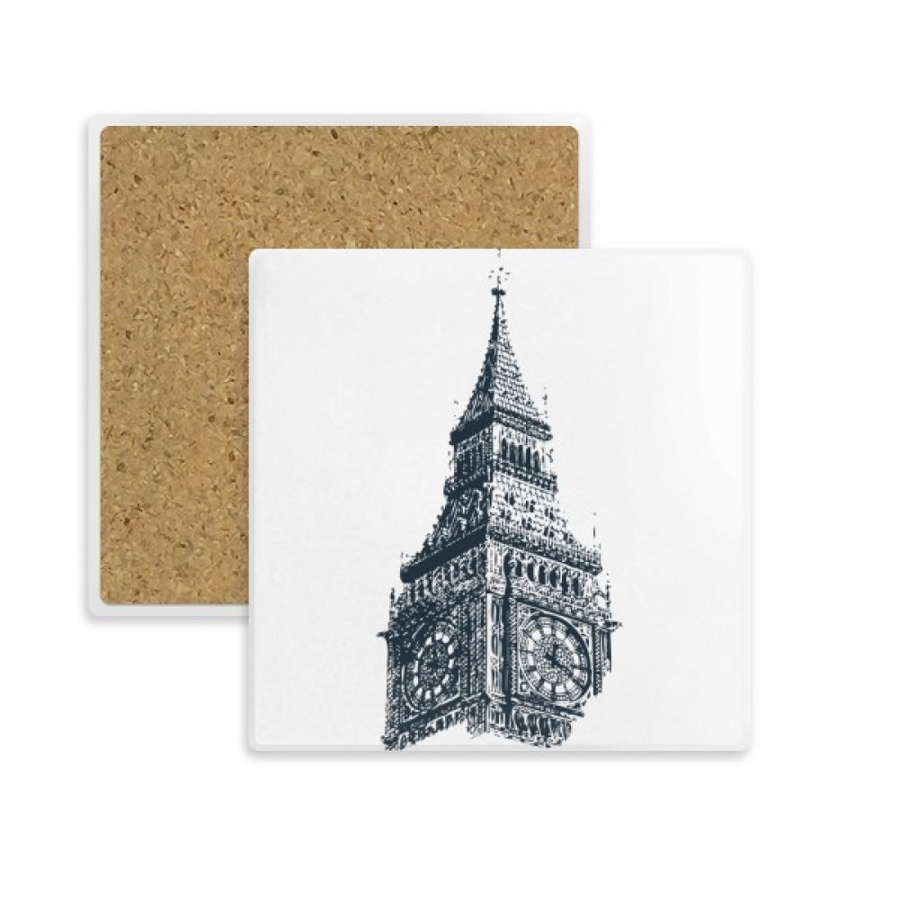 Coaster Sketch Place pour verre et tasse | Dessous de verre absorbant multicolore