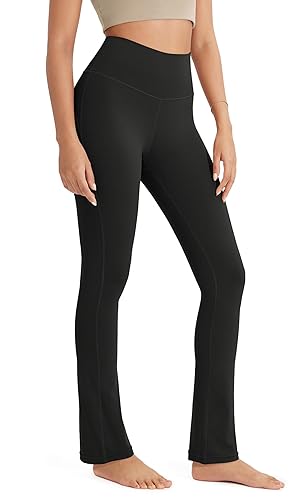 ODODOS Cloud Feeling Straight Leg Pants with Back Pocket for