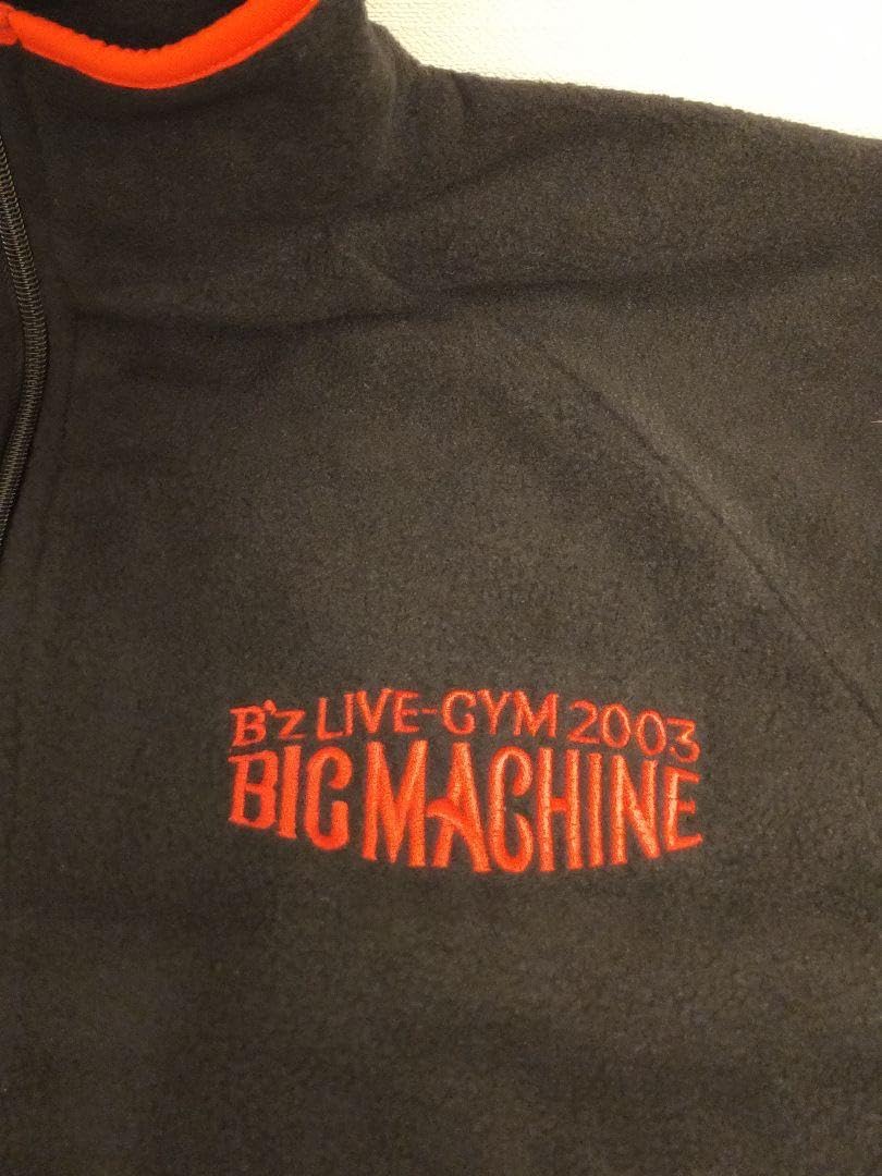 Amazon.co.jp: B'z LIVE-GYM 2003 BIG MACHINE フリースジャンバー S