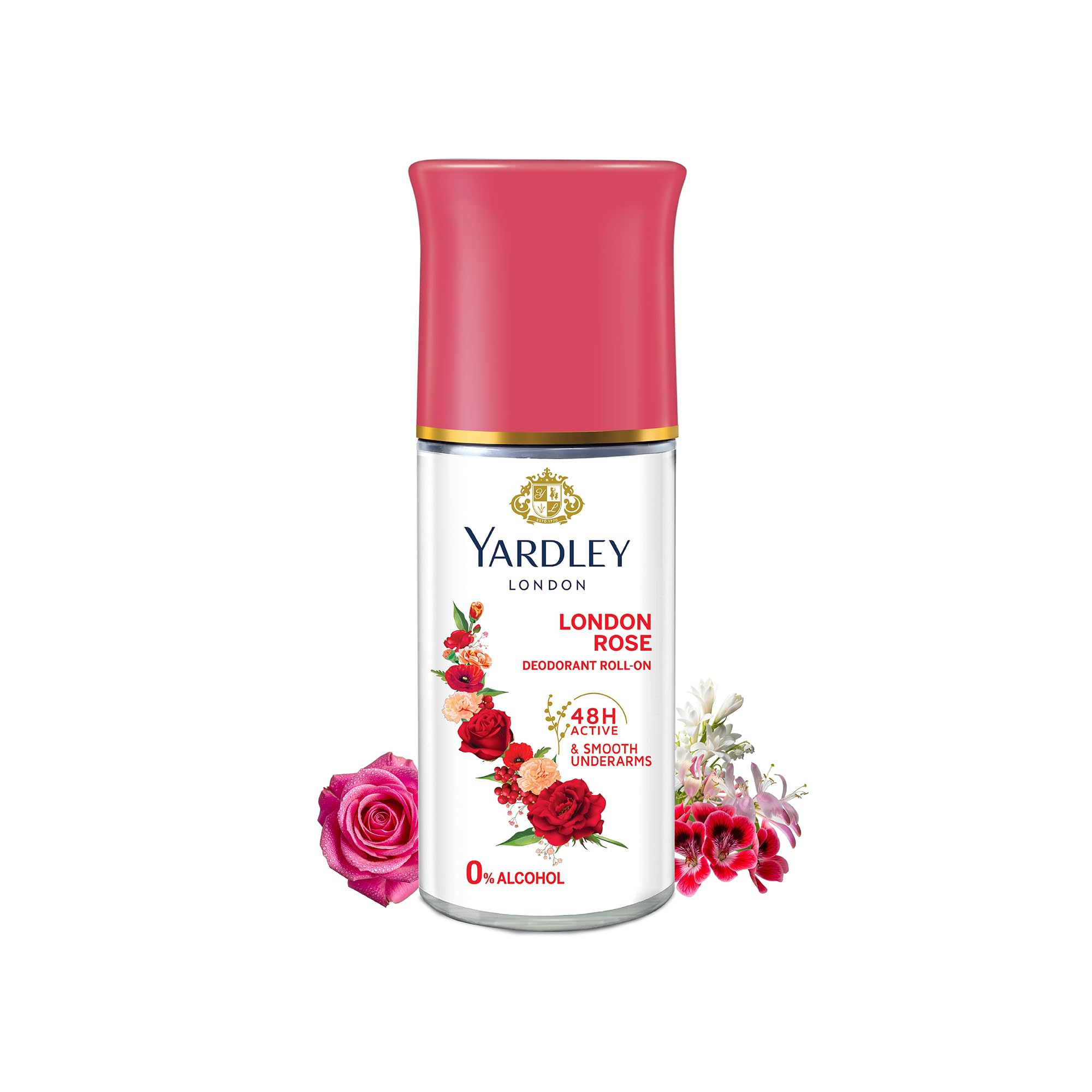 YardleyLondon Rose Deodorant Roll-On 50ml