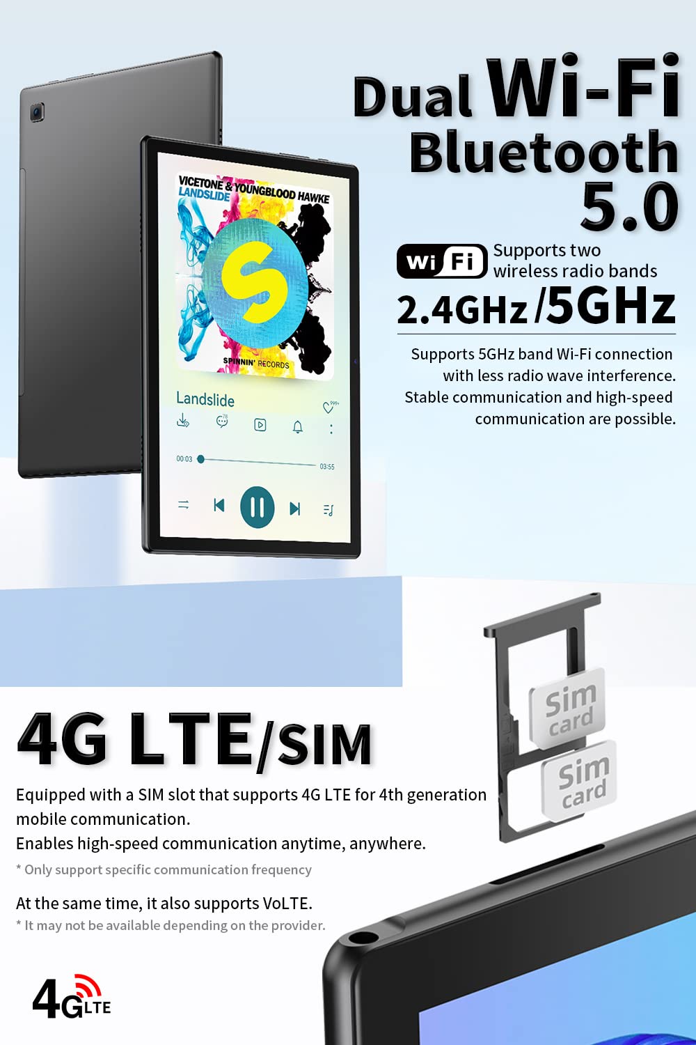 Amazon.com : Tablet Android 11 128GB Tablets, TECLAST M40S 10 inch 