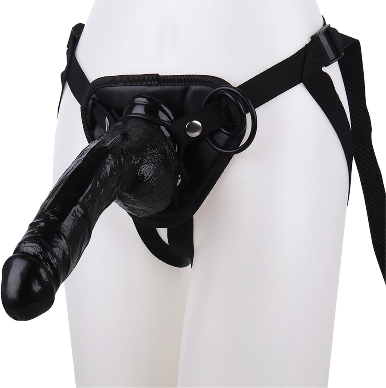 Strap-on dildos 30cm strap-on penis for women removable anal dildo with strong suction cup masturbator SM sex toys for men women (Black, 30CM) - 30CM - Black